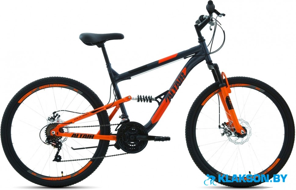 Велосипед Altair MTB FS 26 2.0 disc 2021