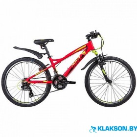 Велосипед Novatrack Tornado 24 (красный)