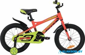 Велосипед Novatrack Tornado 16 (красный/желтый)
