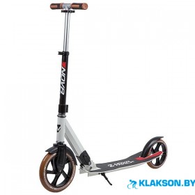 Самокат Novatrack Deft 230/200 (черный/белый)