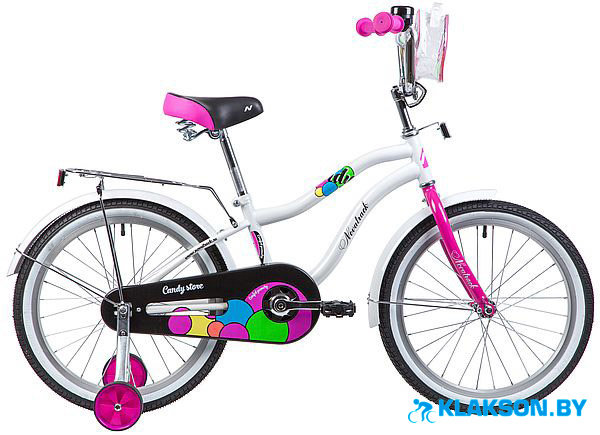 Велосипед Novatrack Candy 20 (коралловый)
