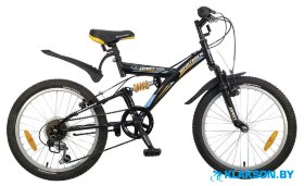 Велосипед Novatrack Dart 20&quot; (черный)