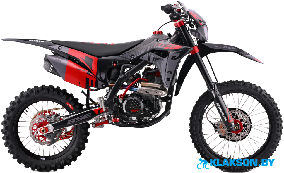 Мотоцикл BSE Z8 Twin Grey/red