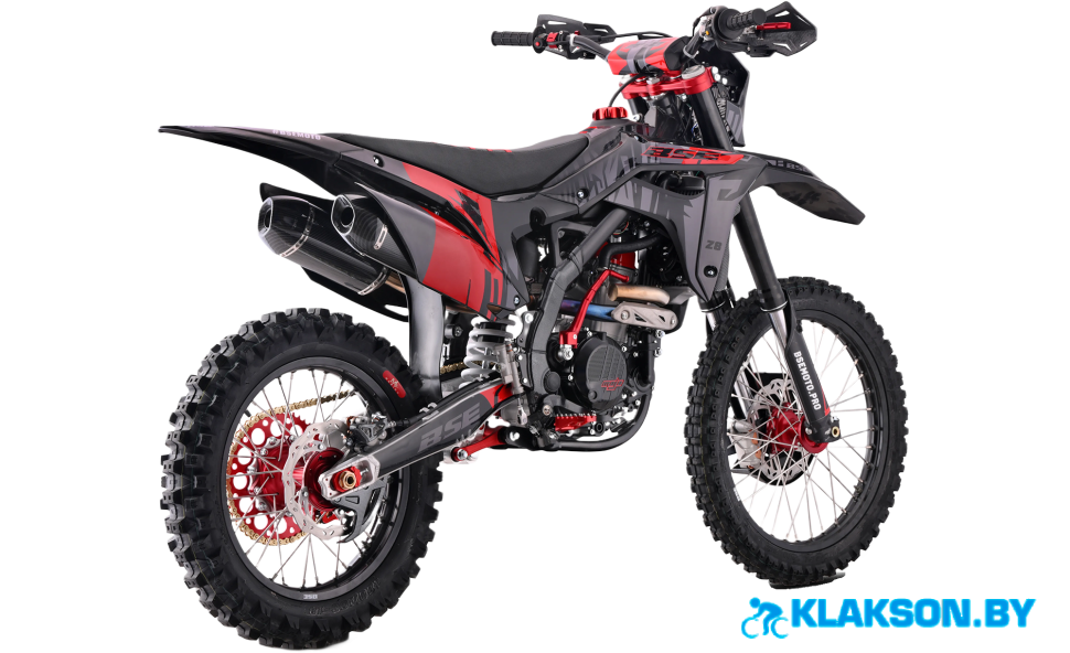 Мотоцикл BSE Z8 Twin Grey/red