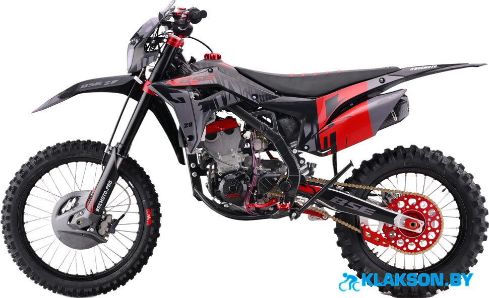 Мотоцикл BSE Z8 Twin Grey/red