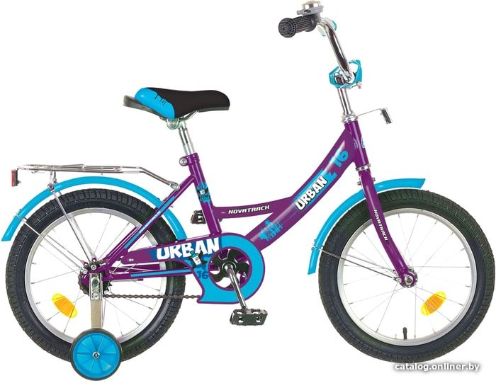 Велосипед Novatrack Urban 12 (сиреневый)