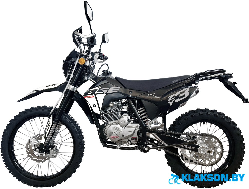 Мотоцикл BSE Z3 Y Black/White Stinger