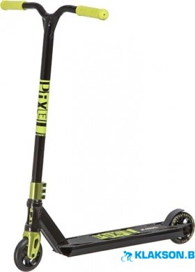 Самокат трюковый Novatrack Pixel 110 mm (черный\лимонный) 