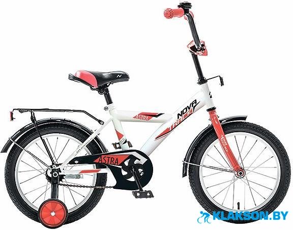 Велосипед Novatrack Astra 18 (белый)