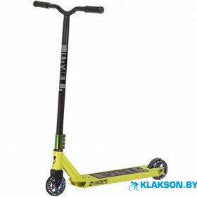 Самокат трюковый Novatrack Pixel Pro 110 mm (черный/лайм)