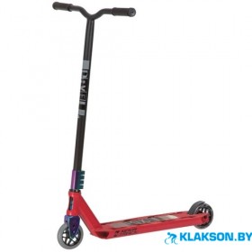 Самокат трюковый Novatrack Pixel Pro 110 mm (черный/красный)