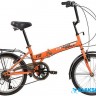 Велосипед Novatrack TG 30 20" 6 скор (оранжевый)