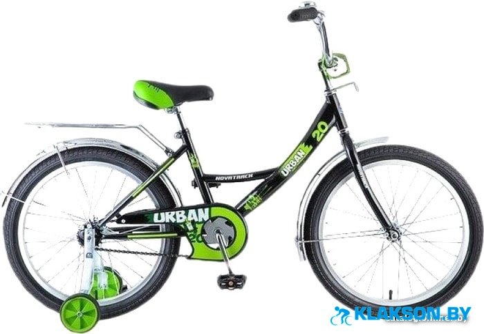 Велосипед Novatrack Urban 20 (черный)