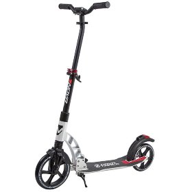 Самокат Novatrack Deft 230/200 бело-черный