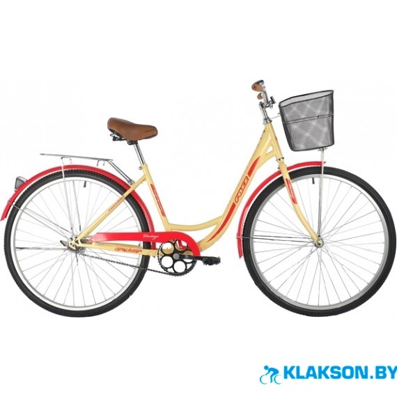 Велосипед Foxx Vintage 28 (бежевый) 