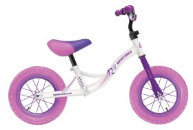 Беговел Novatrack Magic 12 (белый/фиолетовый)