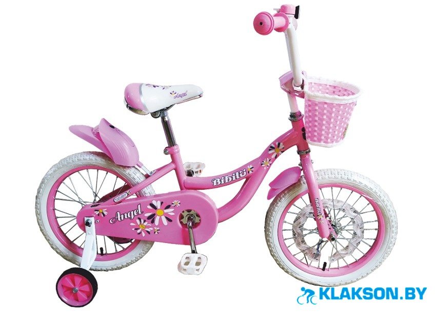 Велосипед Bibitu Angel 14 (розовый)