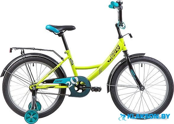 Велосипед Novatrack Vector 20 (салатовый)