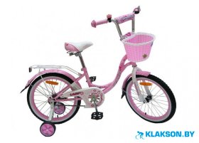Велосипед Nameless Lady 16 (розовый/белый)