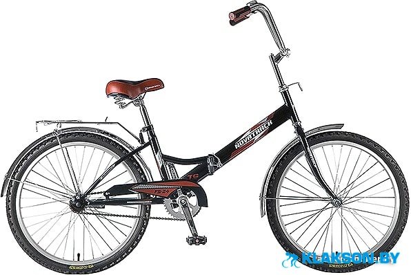 Велосипед Novatrack FS-24 24 (черный)