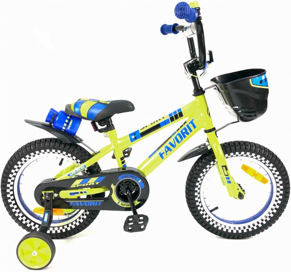 Велосипед Favorit Sport 14" лайм