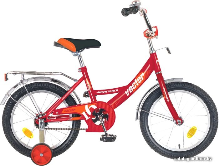 Велосипед Novatrack Vector 16 (красный)