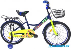 Велосипед KRAKKEN Spike 20 (синий, 2021)