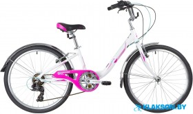 Велосипед Novatrack Ancona 24 (белый)