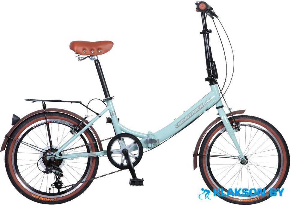 Велосипед Novatrack Aurora 20 (серебристый)