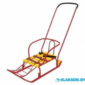 Санки детские &quot;Тимка 5 комфорт&quot; (Т5К/К красный)