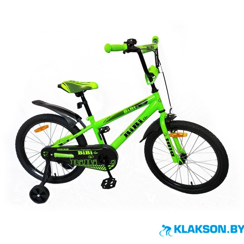 Велосипед BiBi Gо 18 (зеленый, 2021)