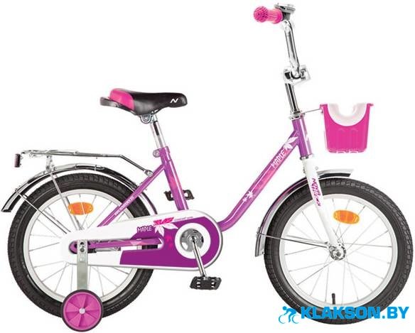 Велосипед Novatrack Maple 16 (фиолетовый)