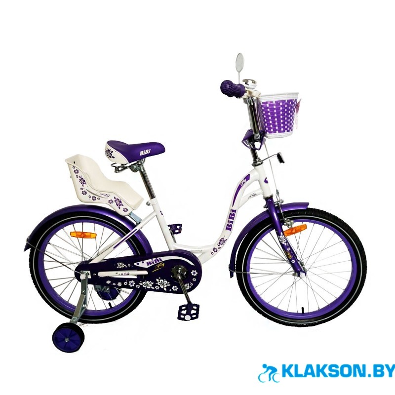 Велосипед BiBi Fly 18 (фиолетовый, 2021)