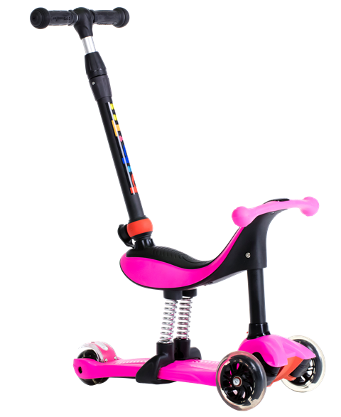 Самокат-трансформер BIBITU One SKL-L-05 (розовый)