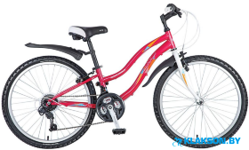 Велосипед Novatrack Lady 24 (красный)